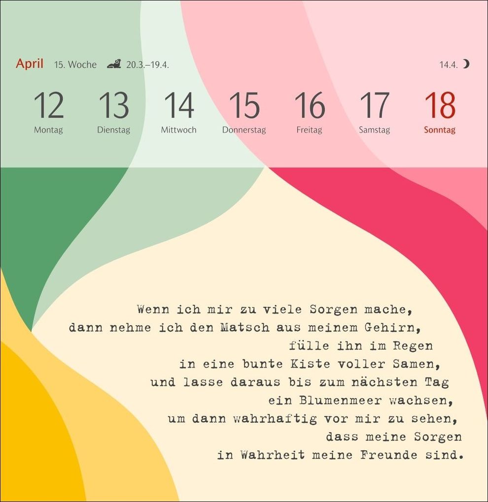 Weitere Ansicht: Clara Louise: Dort, wo die Sterne funkeln Premium-Postkartenkalender 2027 - 53 Postkarten mit poetischen Gedanken | Clara Louise