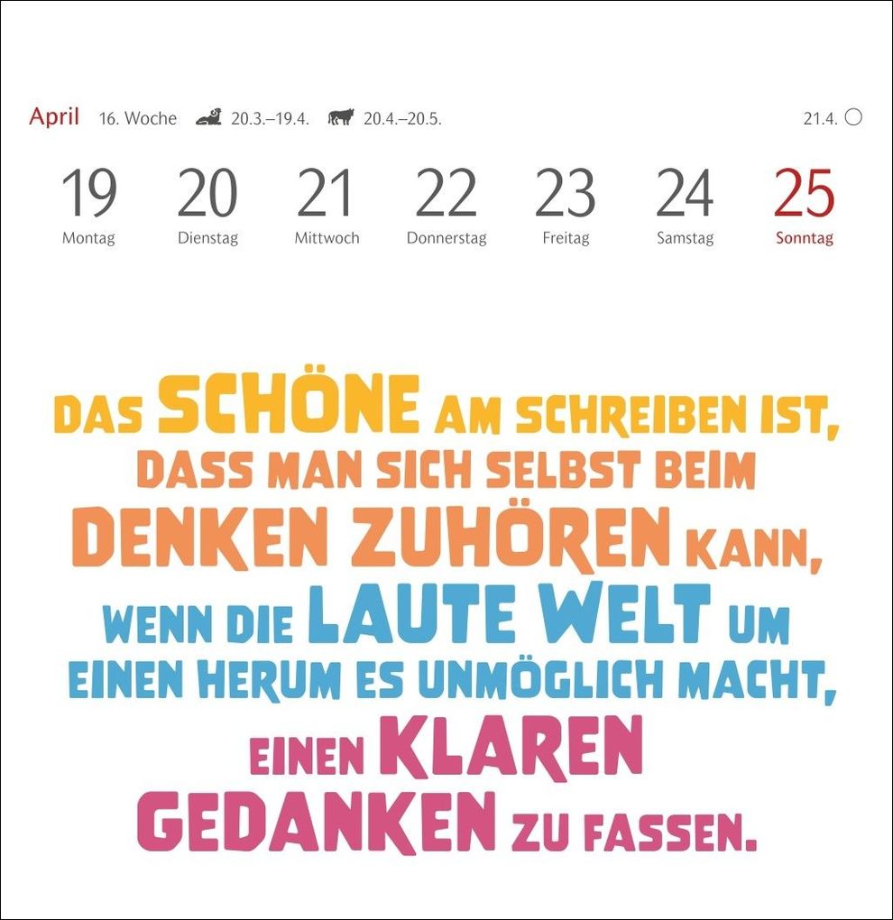 Weitere Ansicht: Clara Louise: Dort, wo die Sterne funkeln Premium-Postkartenkalender 2027 - 53 Postkarten mit poetischen Gedanken | Clara Louise