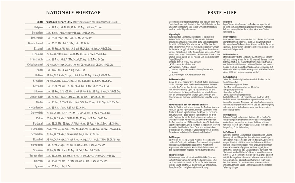 Weitere Ansicht: Kombitimer schwarz groß 2027