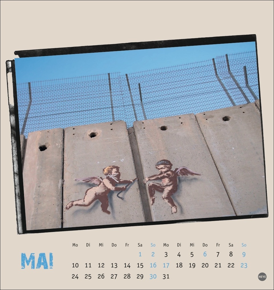Weitere Ansicht: Banksy Postkartenkalender 2027