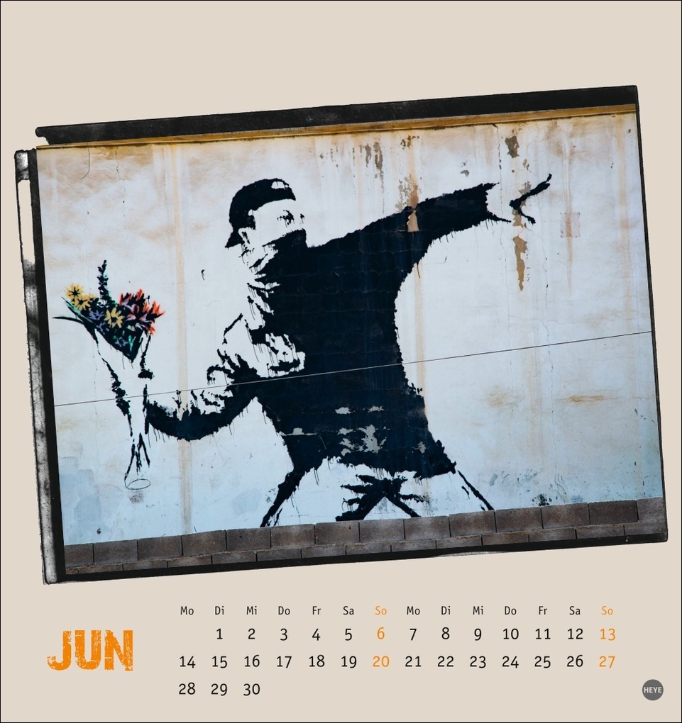 Weitere Ansicht: Banksy Postkartenkalender 2027