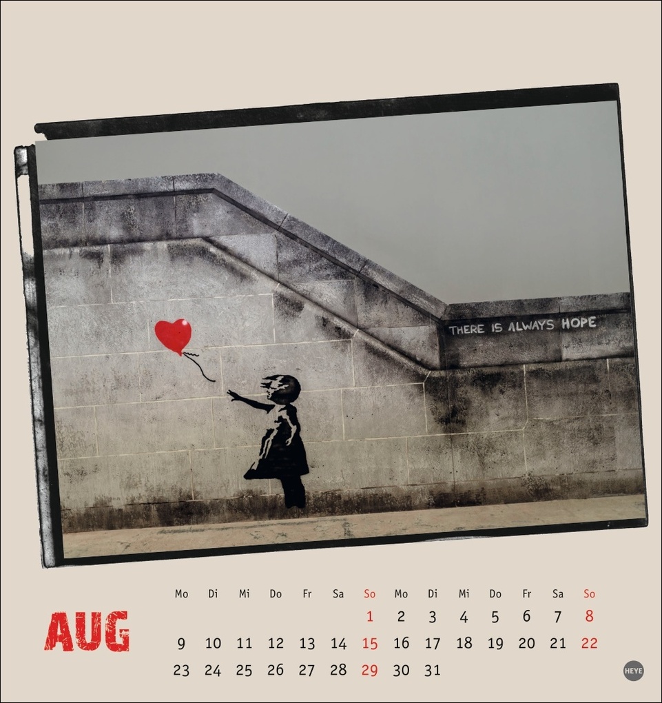 Weitere Ansicht: Banksy Postkartenkalender 2027