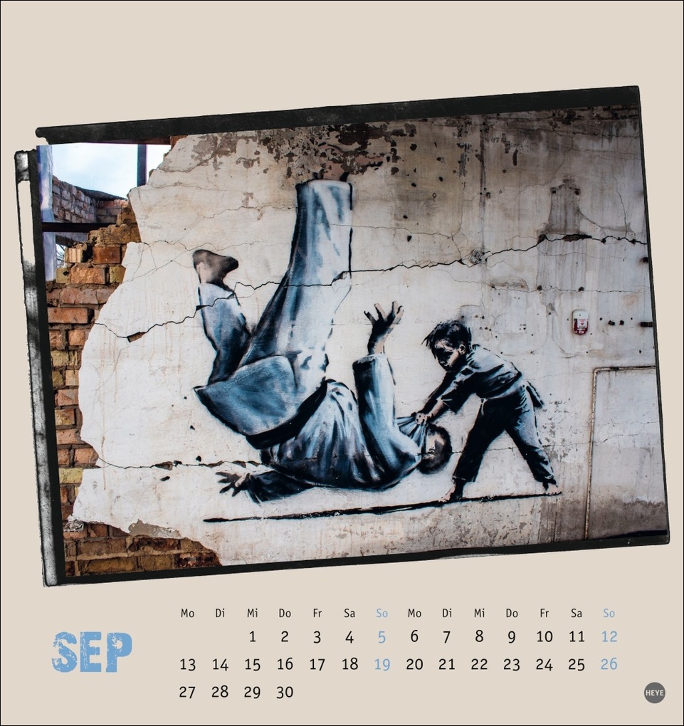 Weitere Ansicht: Banksy Postkartenkalender 2027