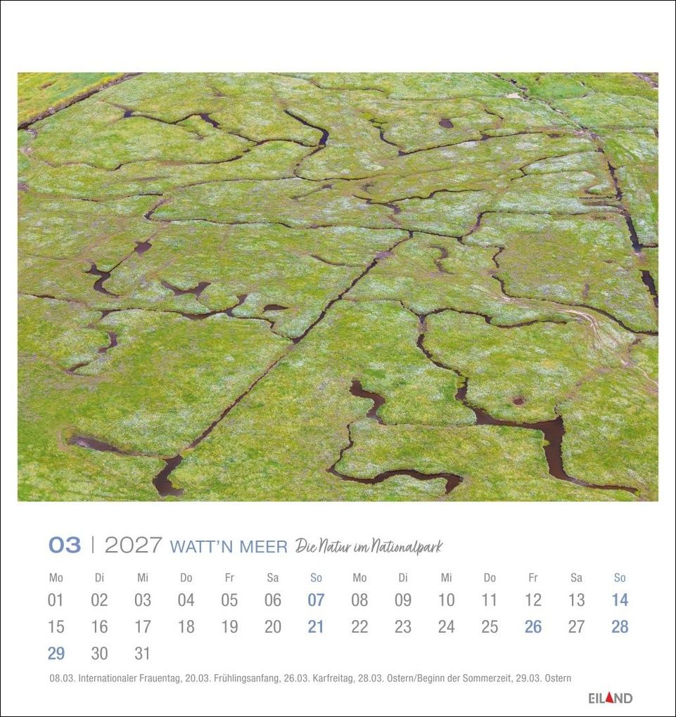 Weitere Ansicht: Watt'n Meer Postkartenkalender 2027 - Die Natur im Nationalpark
