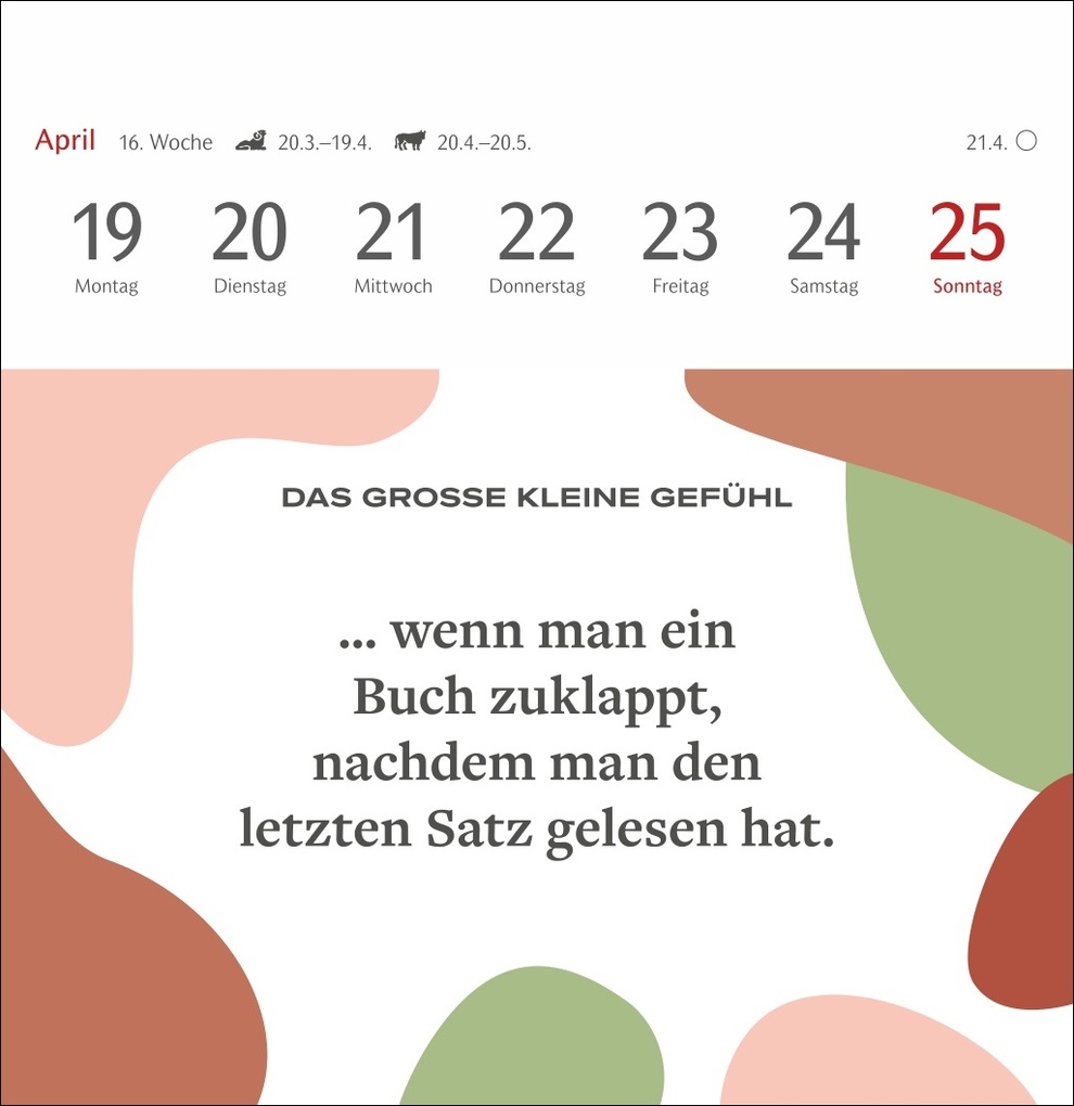 Weitere Ansicht: Das große kleine Gefühl Premium-Postkartenkalender 2027 - 53 Postkarten mit Liebeserklärungen an alltägliche Momente