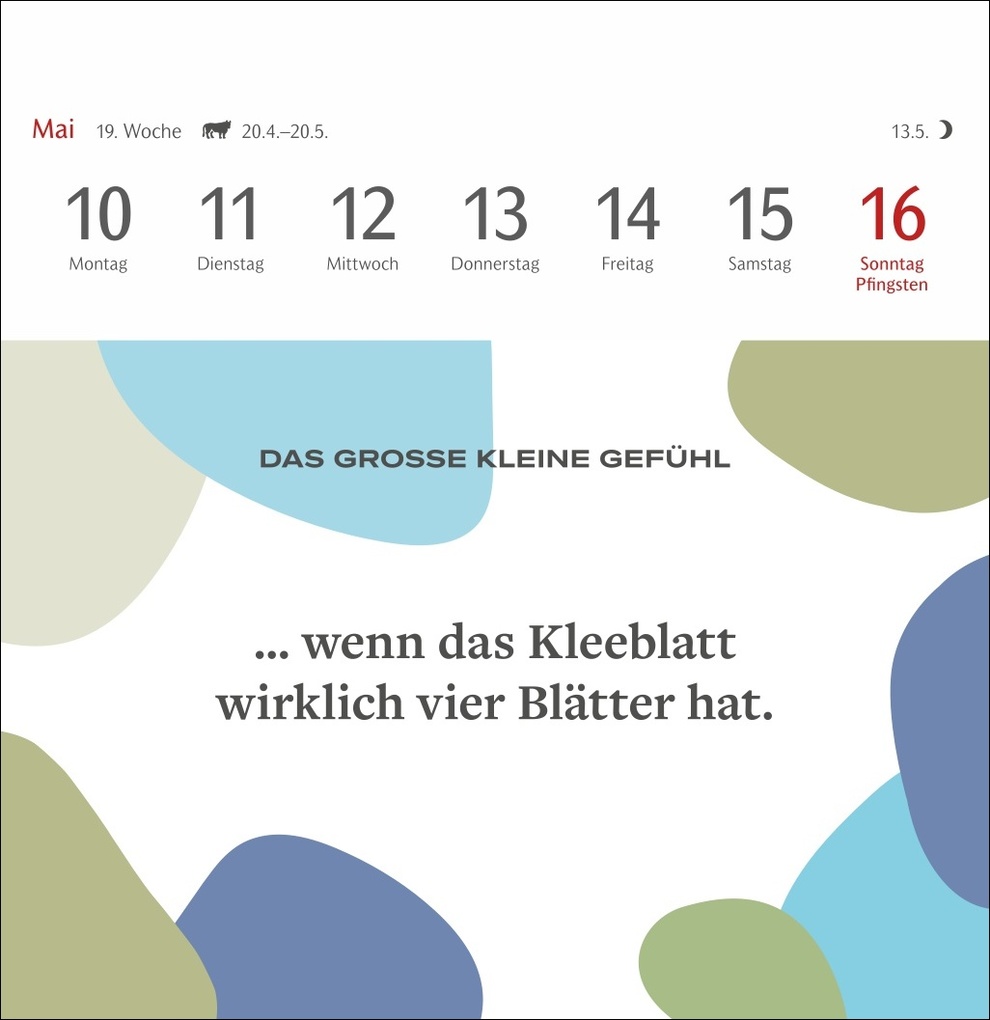 Weitere Ansicht: Das große kleine Gefühl Premium-Postkartenkalender 2027 - 53 Postkarten mit Liebeserklärungen an alltägliche Momente