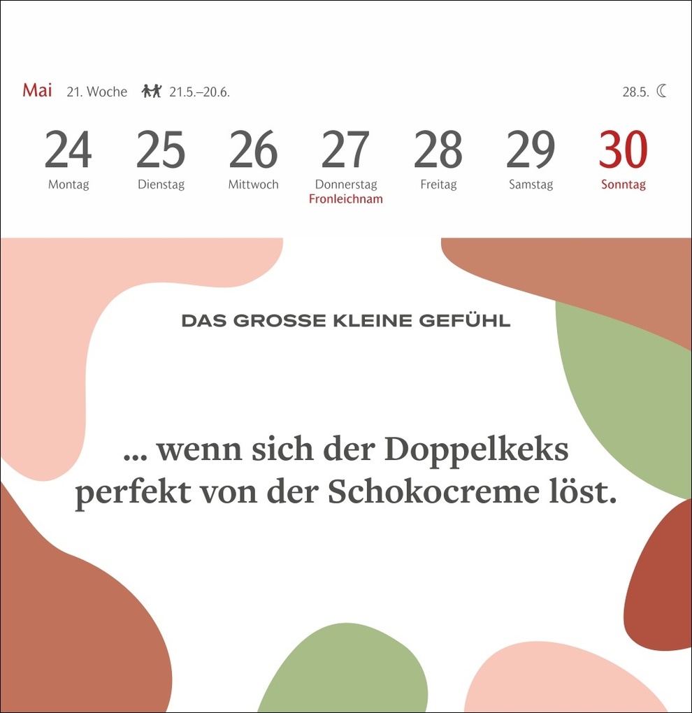 Weitere Ansicht: Das große kleine Gefühl Premium-Postkartenkalender 2027 - 53 Postkarten mit Liebeserklärungen an alltägliche Momente