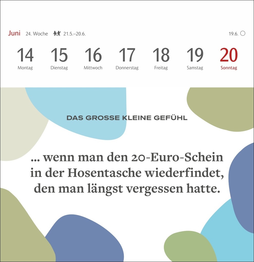 Weitere Ansicht: Das große kleine Gefühl Premium-Postkartenkalender 2027 - 53 Postkarten mit Liebeserklärungen an alltägliche Momente