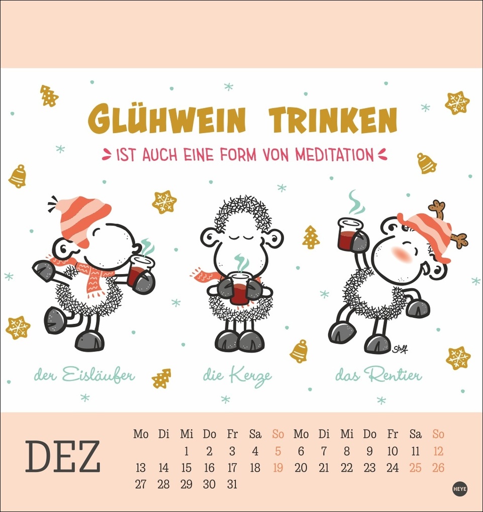 Weitere Ansicht: sheepworld Postkartenkalender 2027