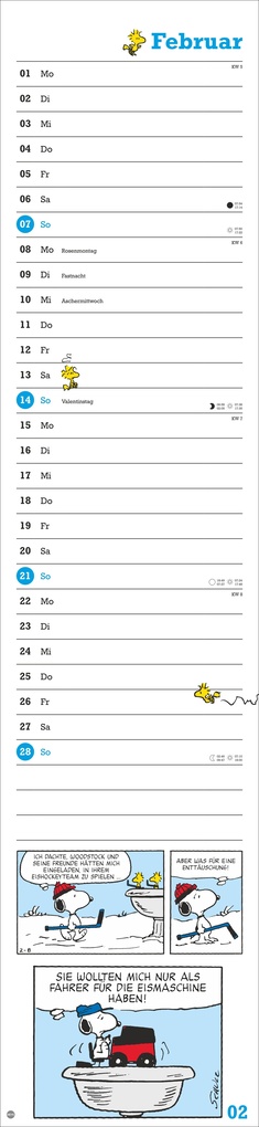 Weitere Ansicht: Peanuts Superlangplaner 2027