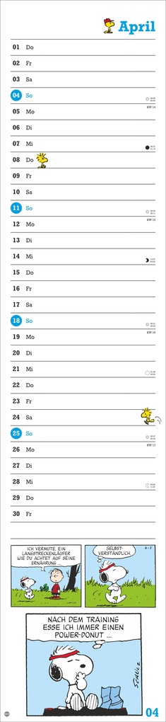 Weitere Ansicht: Peanuts Superlangplaner 2027