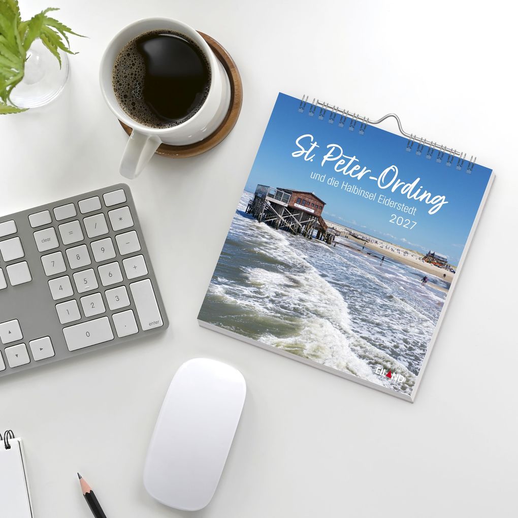 Weitere Ansicht: St. Peter-Ording und die Halbinsel Eiderstedt Postkartenkalender 2027 - und die Halbinsel Eiderstedt