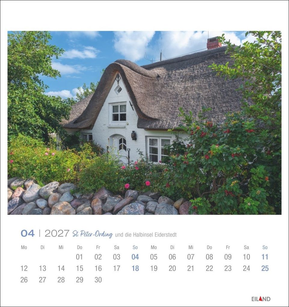 Weitere Ansicht: St. Peter-Ording und die Halbinsel Eiderstedt Postkartenkalender 2027 - und die Halbinsel Eiderstedt