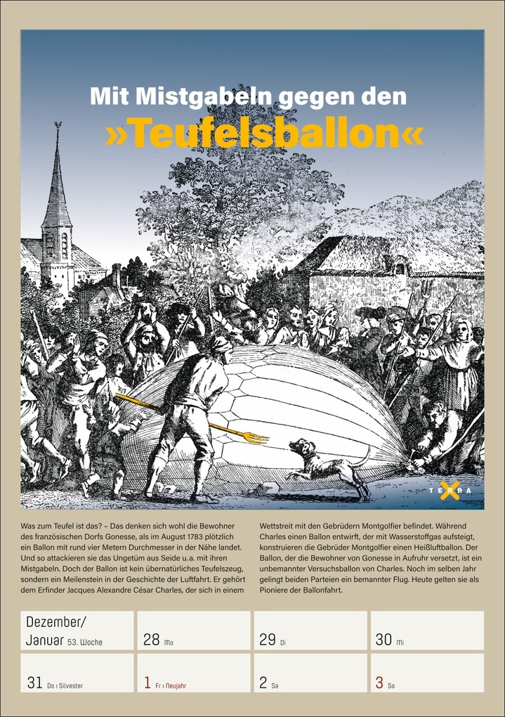 Weitere Ansicht: Terra X History Wochenplaner 2027