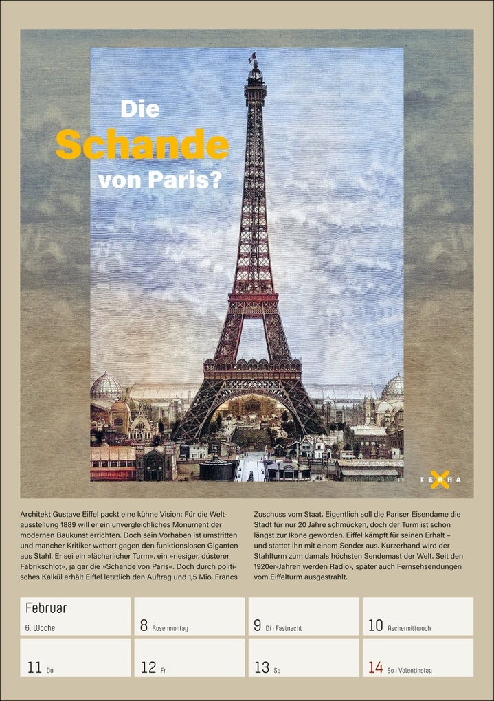 Weitere Ansicht: Terra X History Wochenplaner 2027