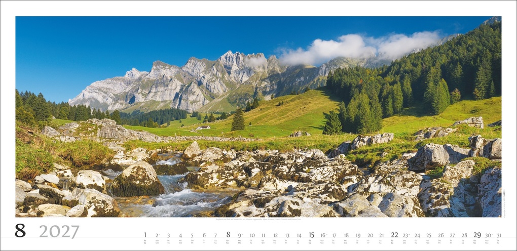Weitere Ansicht: Alpenpanorama Kalender 2027