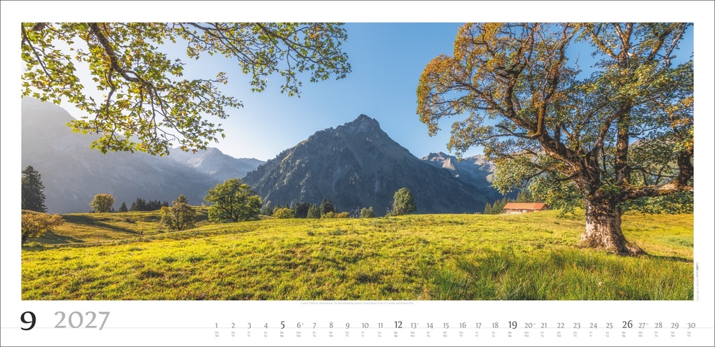 Weitere Ansicht: Alpenpanorama Kalender 2027