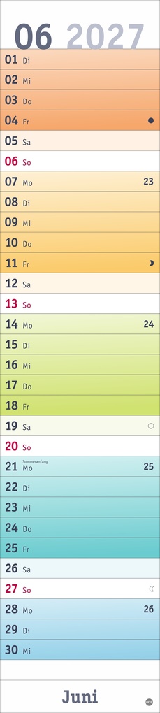 Weitere Ansicht: Bunte Wochen Langplaner 2027