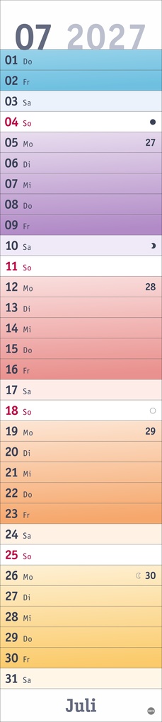 Weitere Ansicht: Bunte Wochen Langplaner 2027