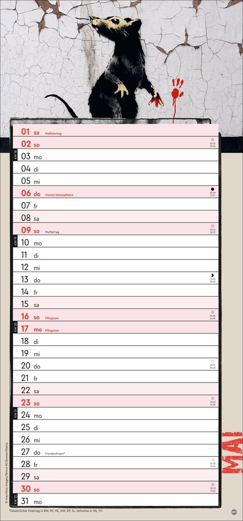Weitere Ansicht: Banksy Planer 2027