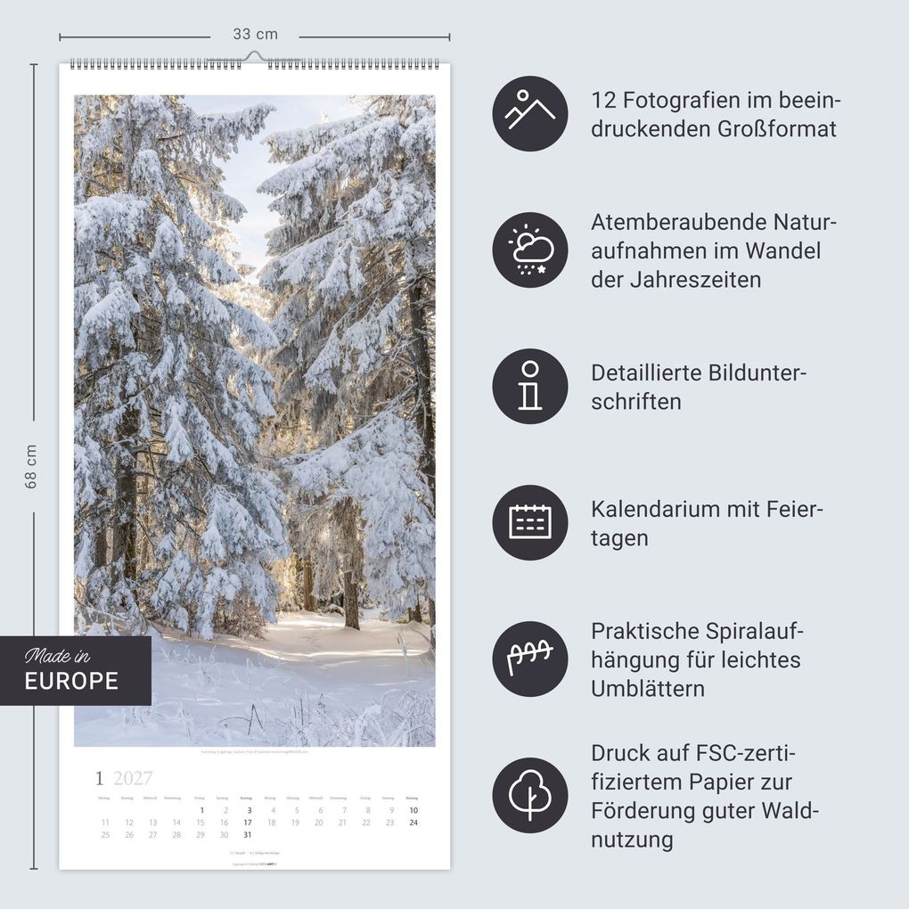Weitere Ansicht: Im Wald Kalender 2027