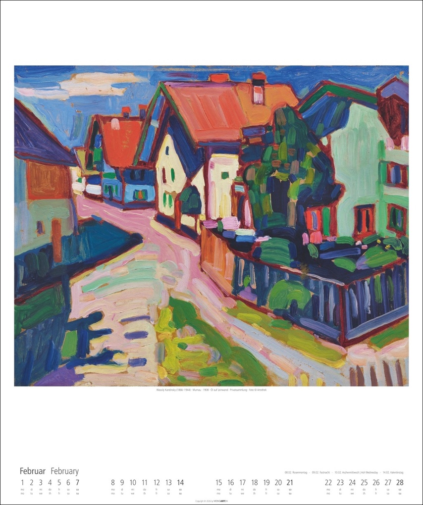 Weitere Ansicht: Der Blaue Reiter Kalender 2027 | Wassily Kandinsky, August Macke, Franz Marc, Gabriele Münter