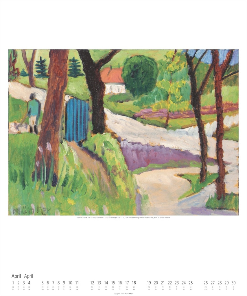Weitere Ansicht: Der Blaue Reiter Kalender 2027 | Wassily Kandinsky, August Macke, Franz Marc, Gabriele Münter