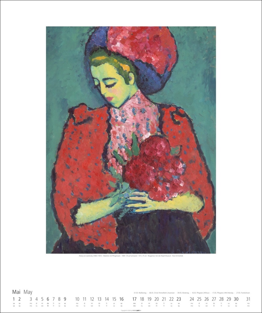 Weitere Ansicht: Der Blaue Reiter Kalender 2027 | Wassily Kandinsky, August Macke, Franz Marc, Gabriele Münter