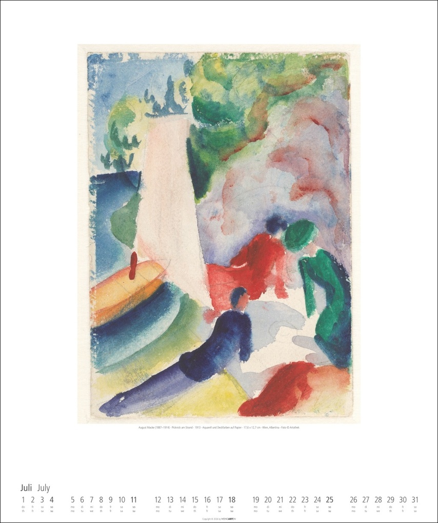 Weitere Ansicht: Der Blaue Reiter Kalender 2027 | Wassily Kandinsky, August Macke, Franz Marc, Gabriele Münter