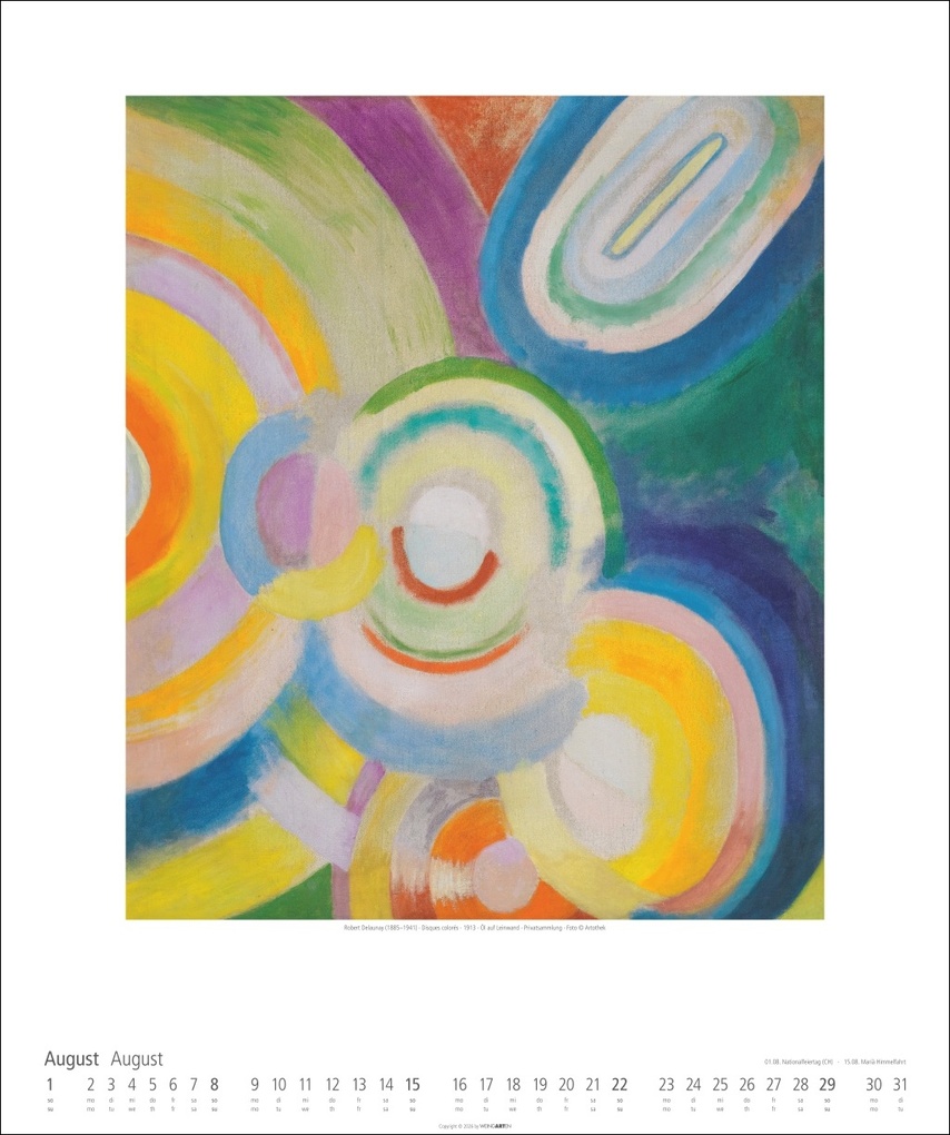 Weitere Ansicht: Der Blaue Reiter Kalender 2027 | Wassily Kandinsky, August Macke, Franz Marc, Gabriele Münter