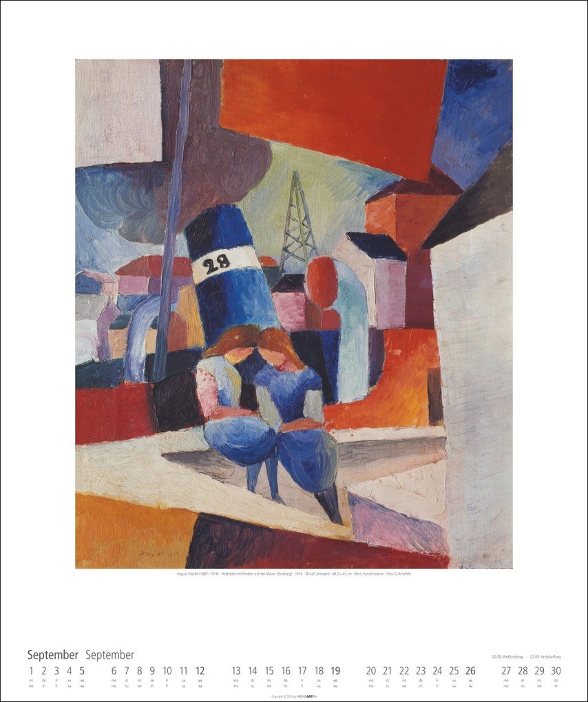 Weitere Ansicht: Der Blaue Reiter Kalender 2027 | Wassily Kandinsky, August Macke, Franz Marc, Gabriele Münter