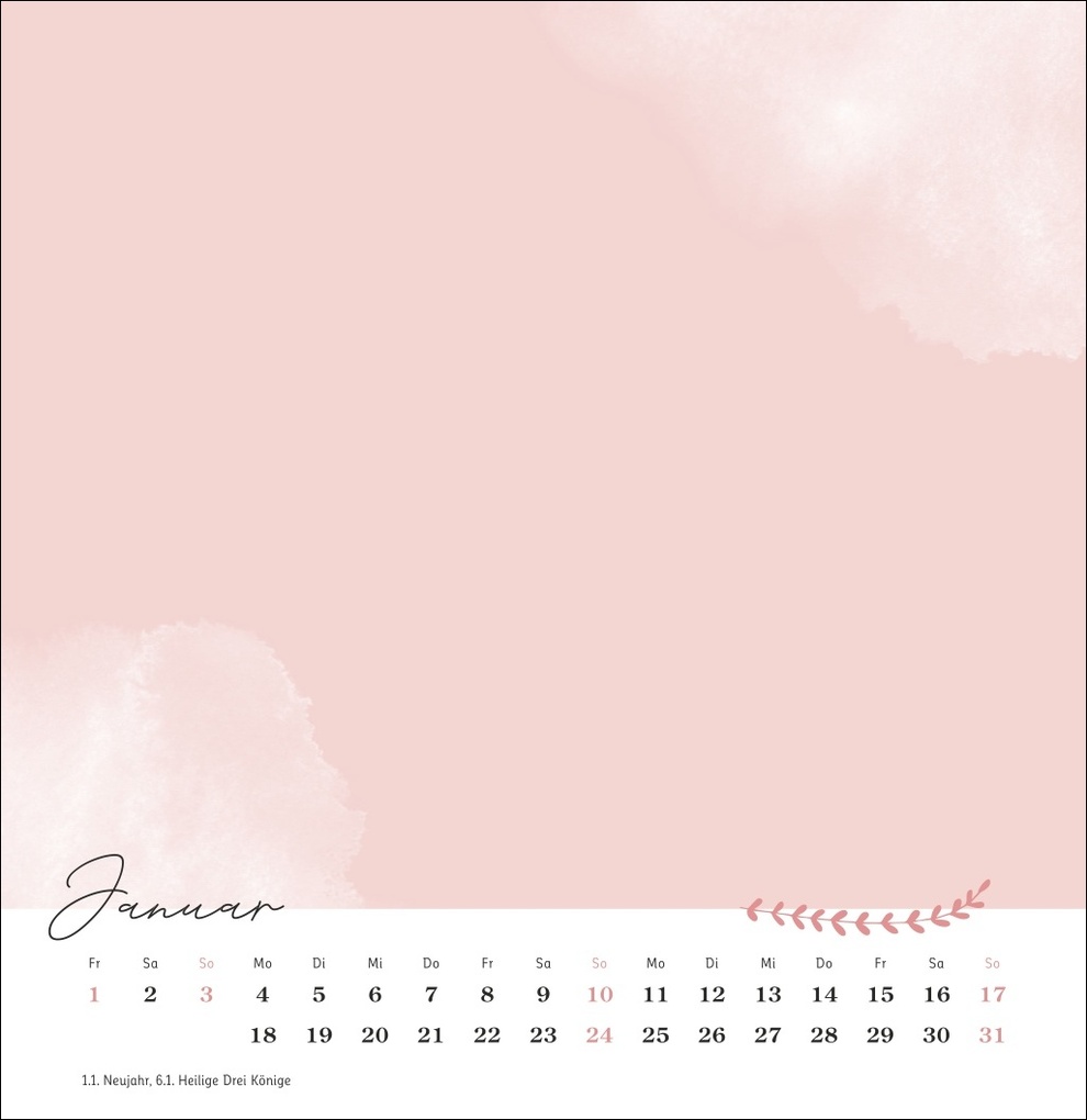 Weitere Ansicht: Kreativkalender zum Aufstellen Glücksmomente 2027