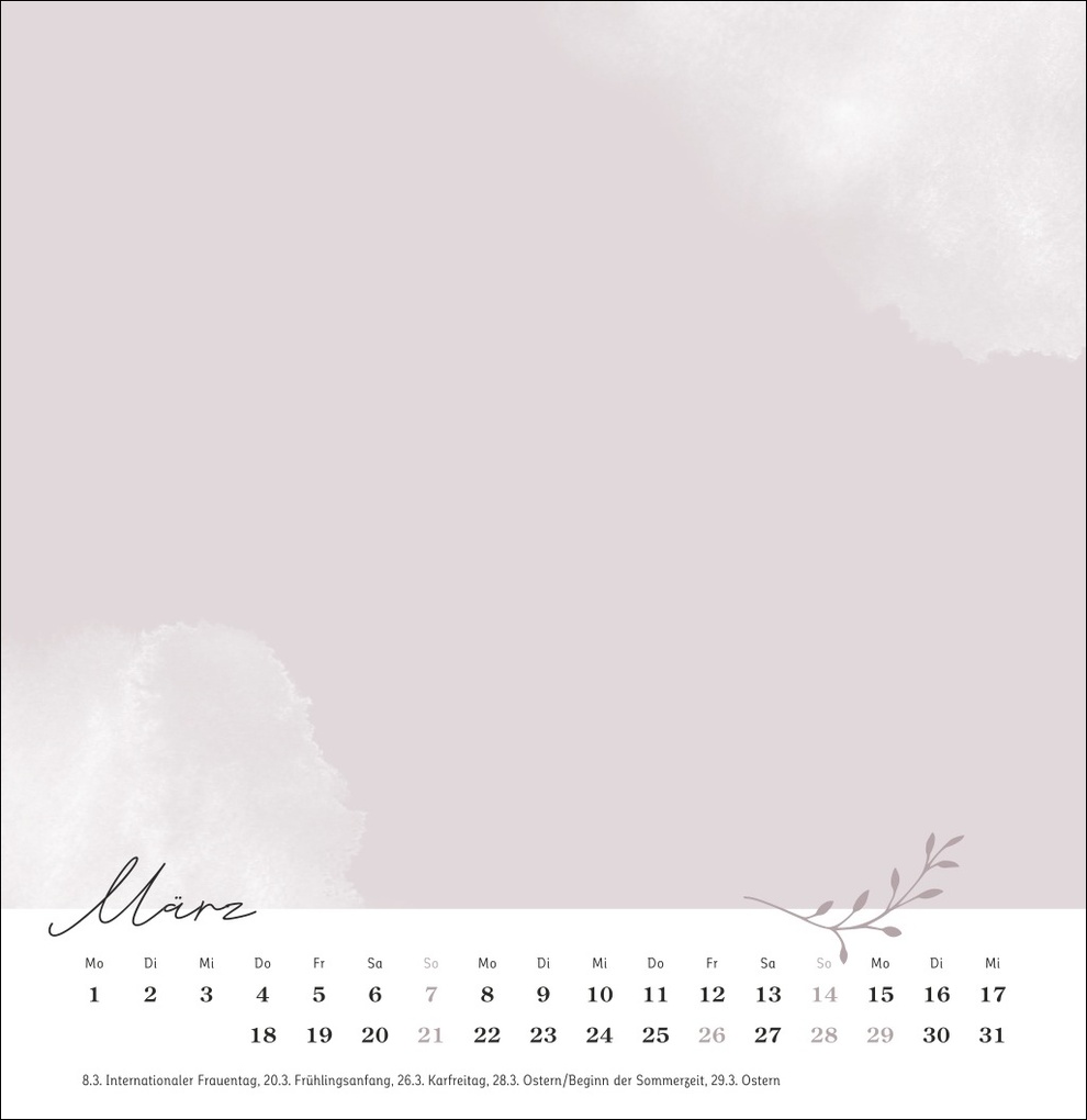 Weitere Ansicht: Kreativkalender zum Aufstellen Glücksmomente 2027