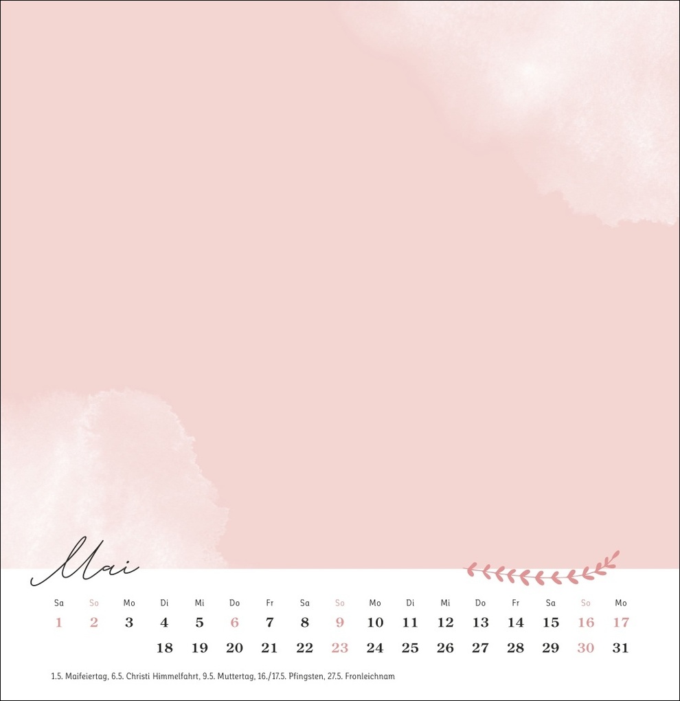 Weitere Ansicht: Kreativkalender zum Aufstellen Glücksmomente 2027