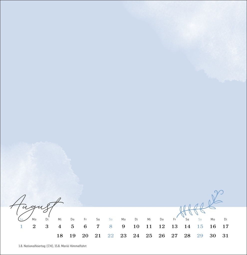 Weitere Ansicht: Kreativkalender zum Aufstellen Glücksmomente 2027