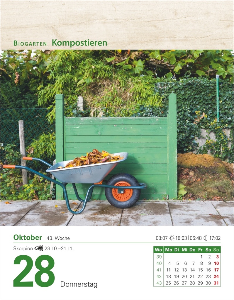 Weitere Ansicht: Mein Garten Tagesabreißkalender 2027 - Praktische Tipps für 2027 | Ulrich Thimm