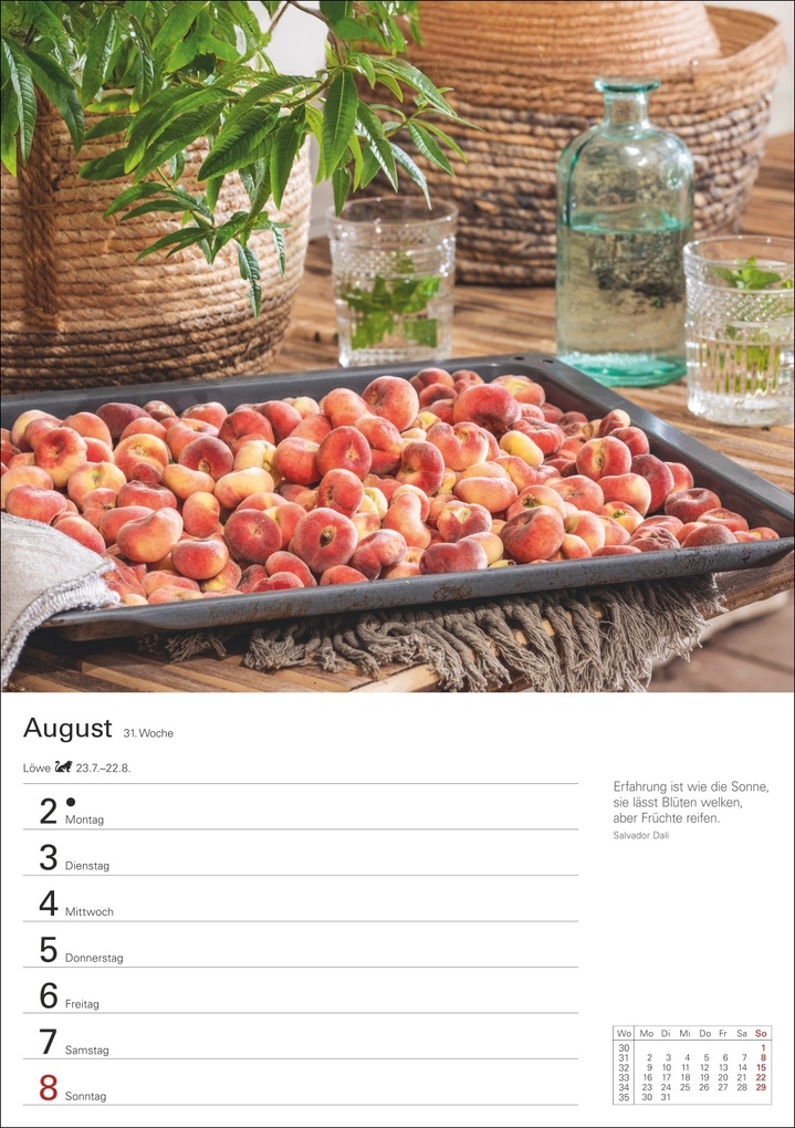 Weitere Ansicht: Küchenkalender Wochenplaner 2027 - 53 inspirierende Fotografien