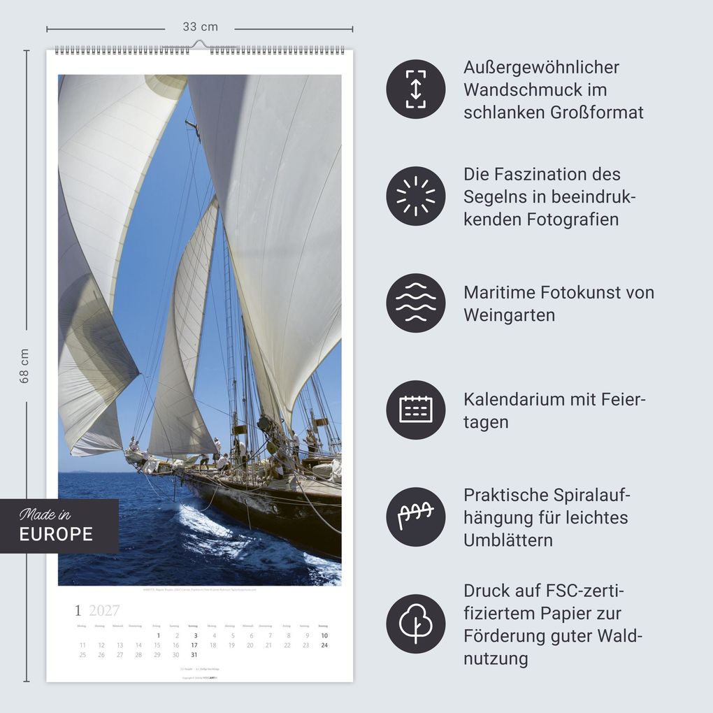 Weitere Ansicht: Under Sail Kalender 2027