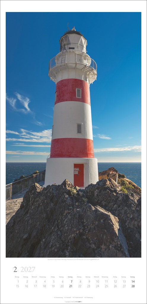 Weitere Ansicht: Leuchttürme Kalender 2027