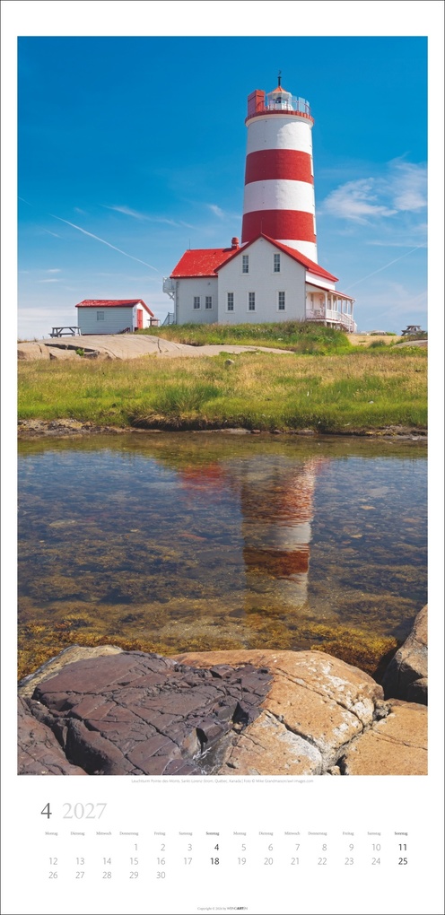 Weitere Ansicht: Leuchttürme Kalender 2027