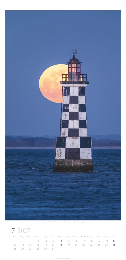 Weitere Ansicht: Leuchttürme Kalender 2027