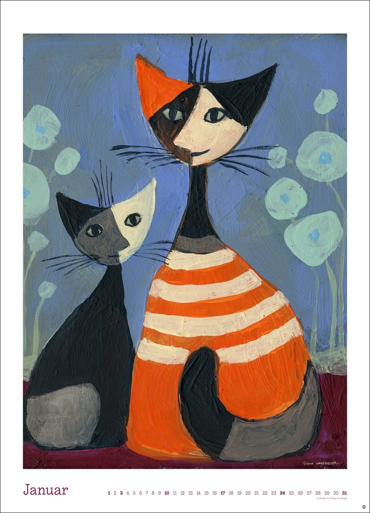 Weitere Ansicht: Rosina Wachtmeister Edition Kalender 2027 | Rosina Wachtmeister
