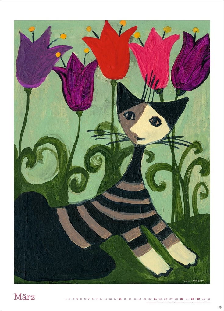 Weitere Ansicht: Rosina Wachtmeister Edition Kalender 2027 | Rosina Wachtmeister