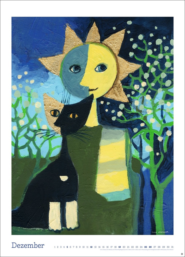 Weitere Ansicht: Rosina Wachtmeister Edition Kalender 2027 | Rosina Wachtmeister