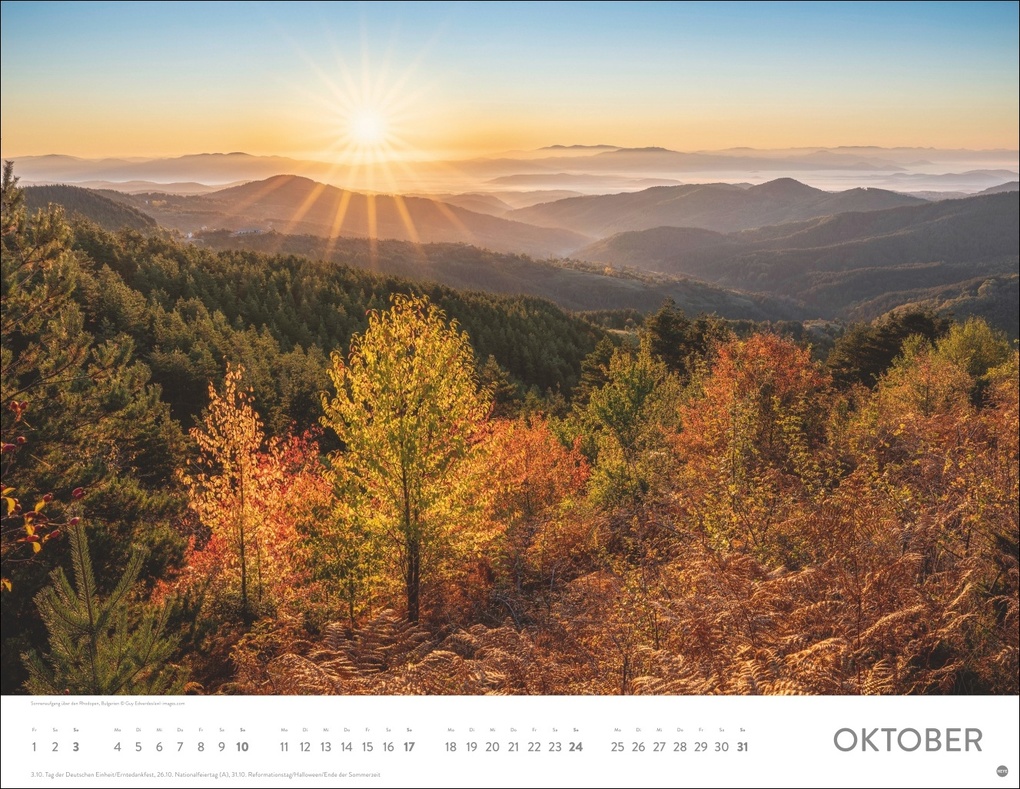 Weitere Ansicht: Sonnenzauber Posterkalender 2027