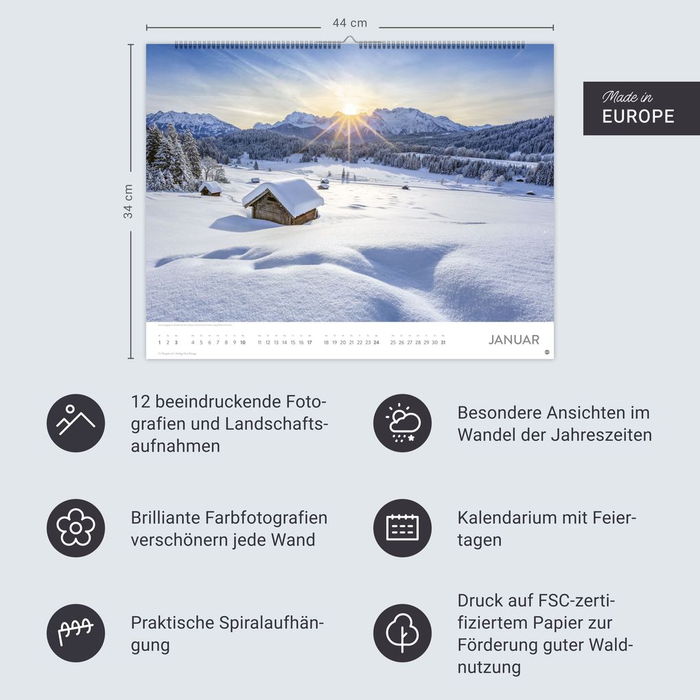 Weitere Ansicht: Sonnenzauber Posterkalender 2027
