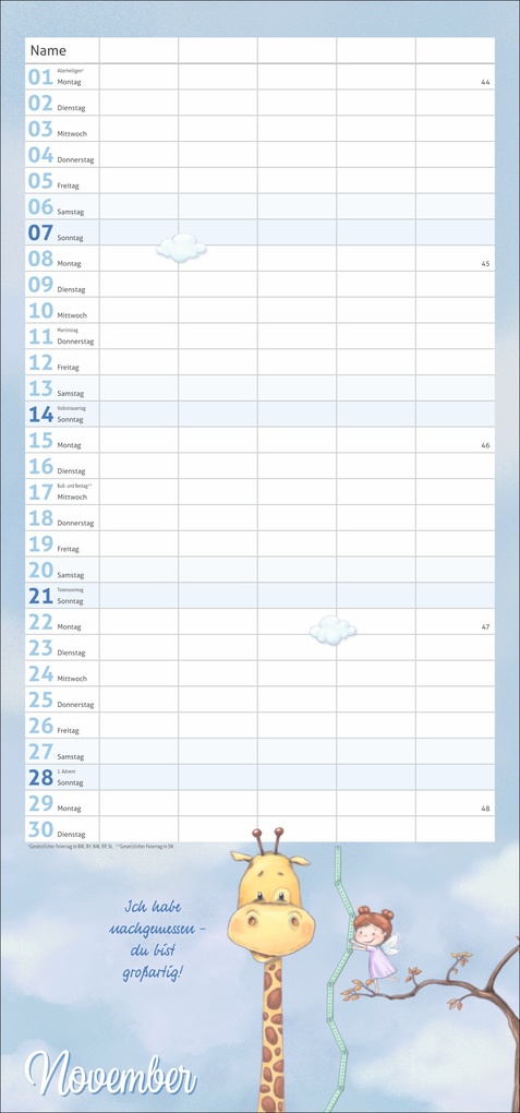 Weitere Ansicht: times&more Zauberwesen Familienplaner 2027