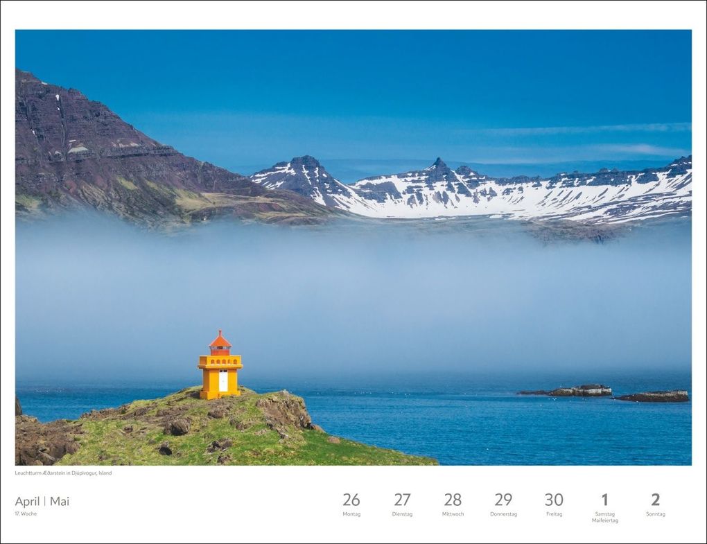 Weitere Ansicht: Zauber des Nordens Großer Wochenkalender 2027 - Jede Woche ein neues Bild