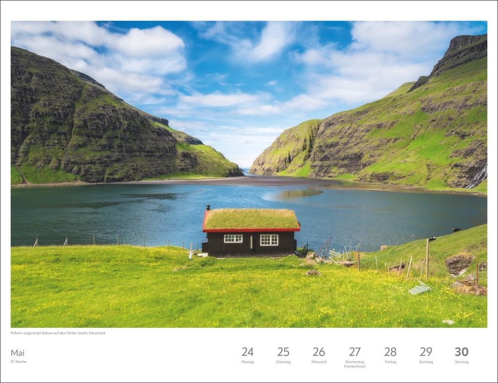 Weitere Ansicht: Zauber des Nordens Großer Wochenkalender 2027 - Jede Woche ein neues Bild
