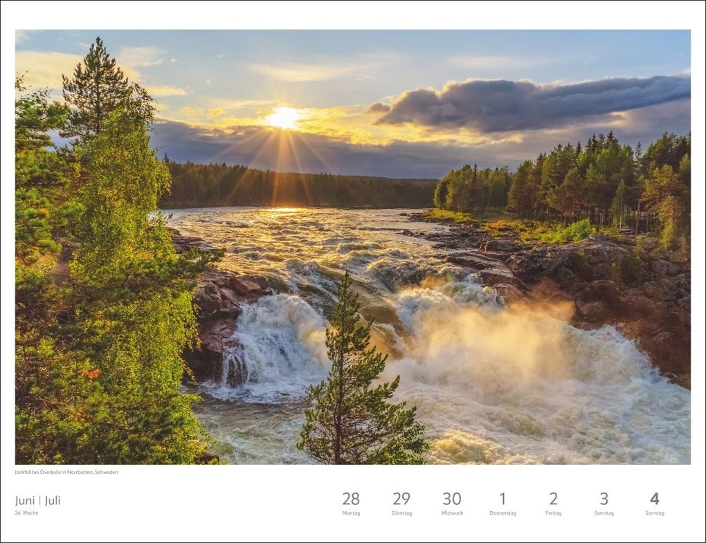 Weitere Ansicht: Zauber des Nordens Großer Wochenkalender 2027 - Jede Woche ein neues Bild